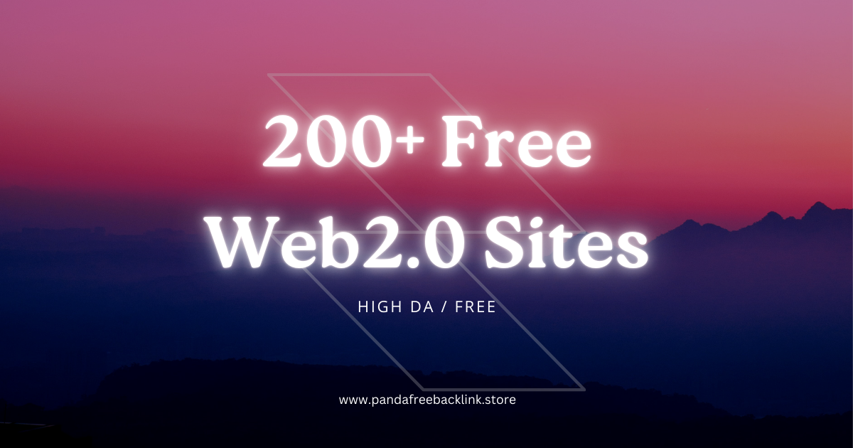 free web 2.0 sites